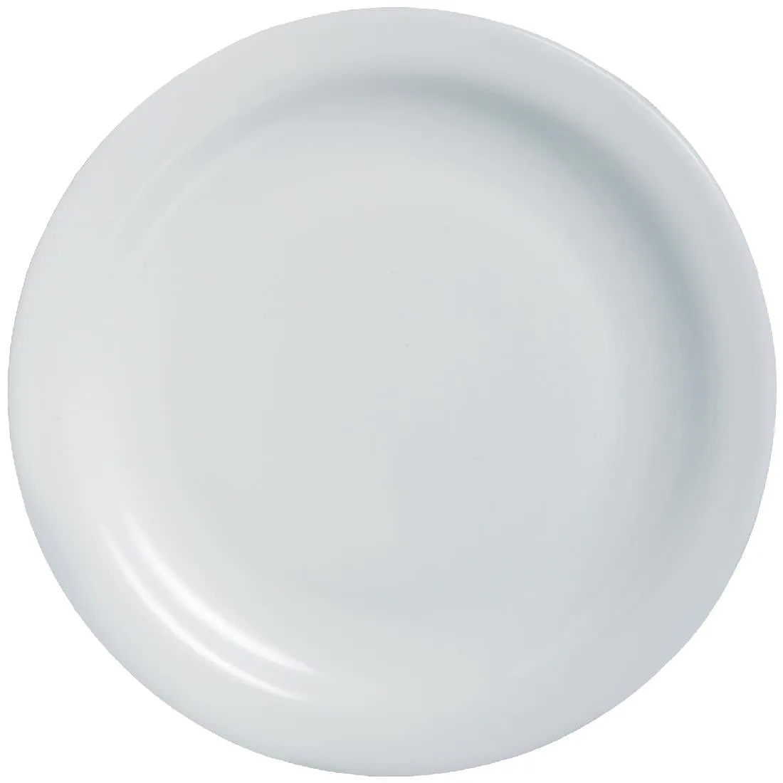 Arcoroc Opal Hoteliere Narrow Rim Plates 236mm (Pack of 6)