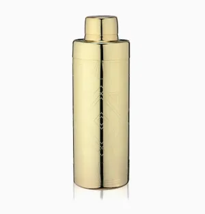 Art Deco Gold-Plated Cocktail Shaker