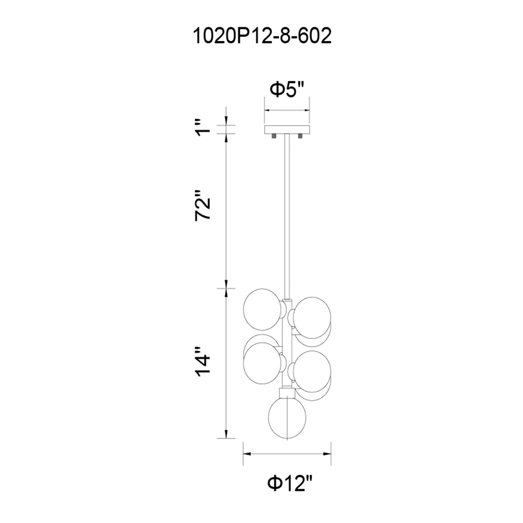 Arya 8-Light Pendant