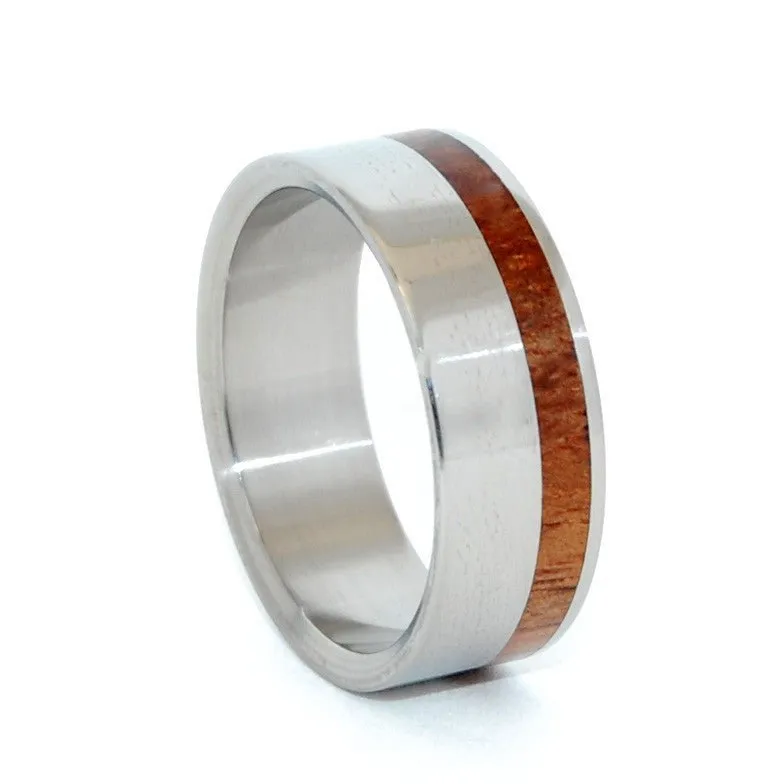 Autumn Romance | Men's Wood Wedding Ring