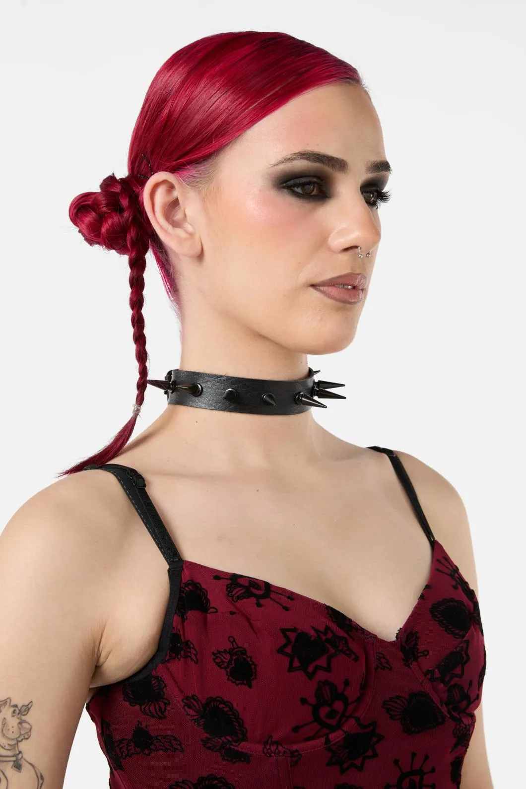 Black Spike Choker