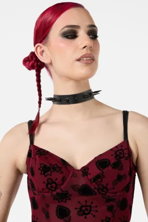 Black Spike Choker