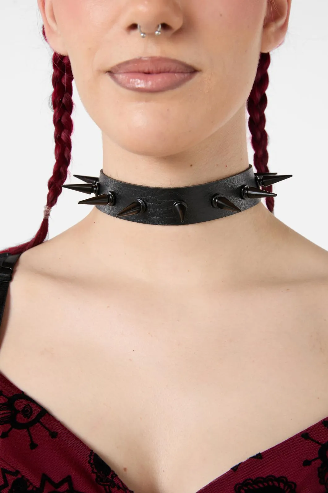 Black Spike Choker