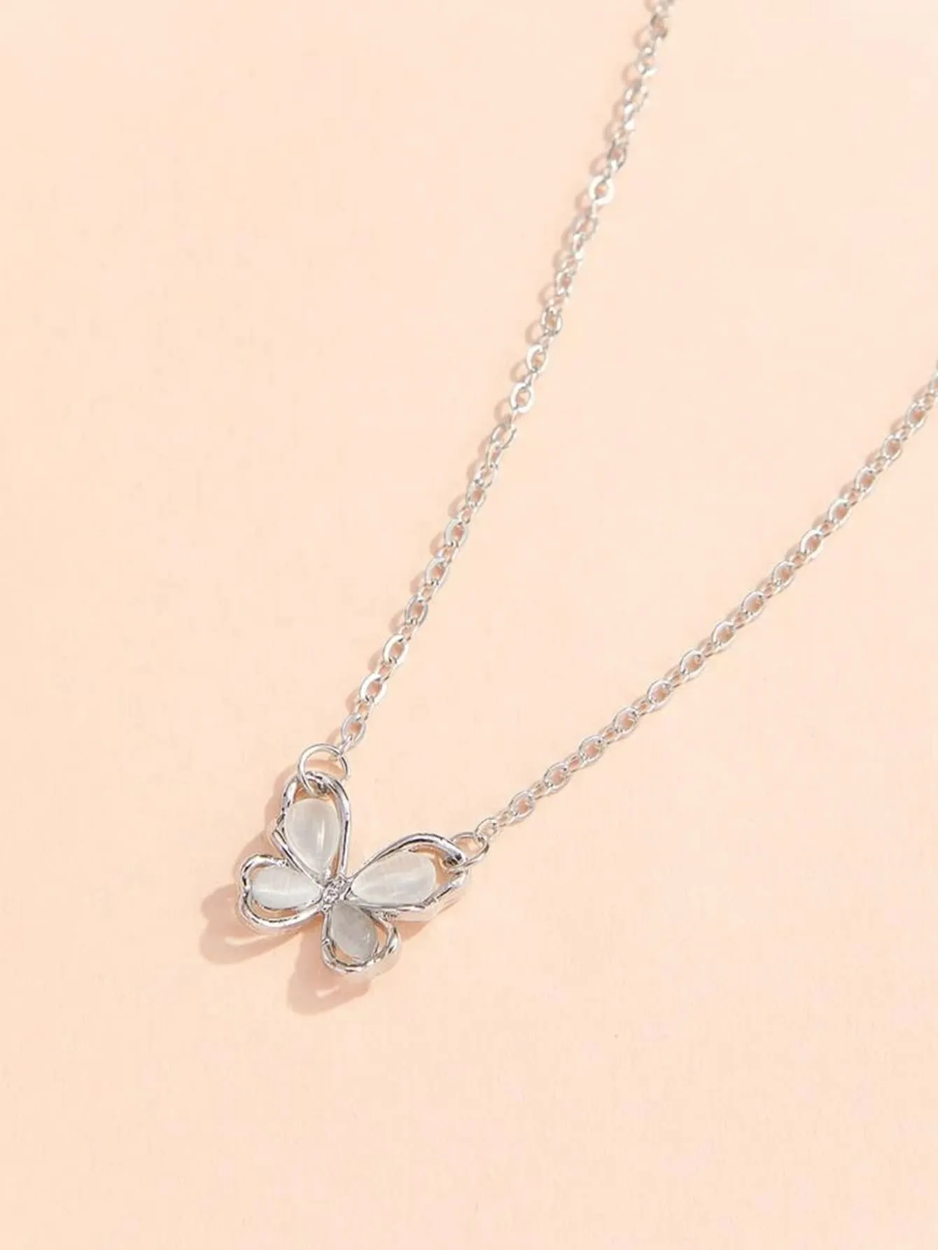 Butterfly Charm Necklace Jewelry for Women Gift for Her Necklace Accessories