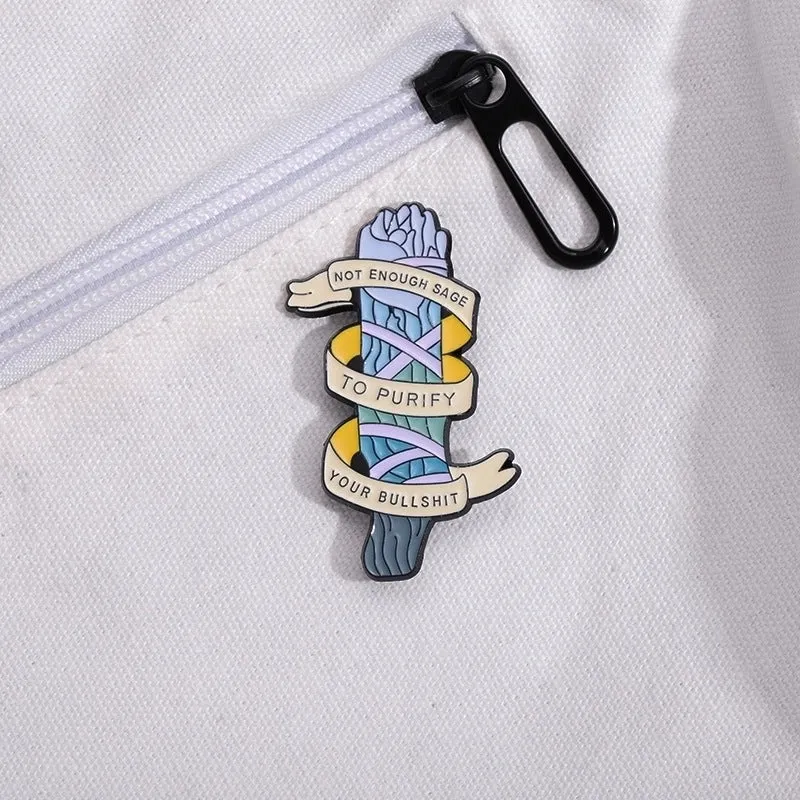 Cartoon Style Pin Geometric Letter Alloy Stoving Varnish Unisex Brooches