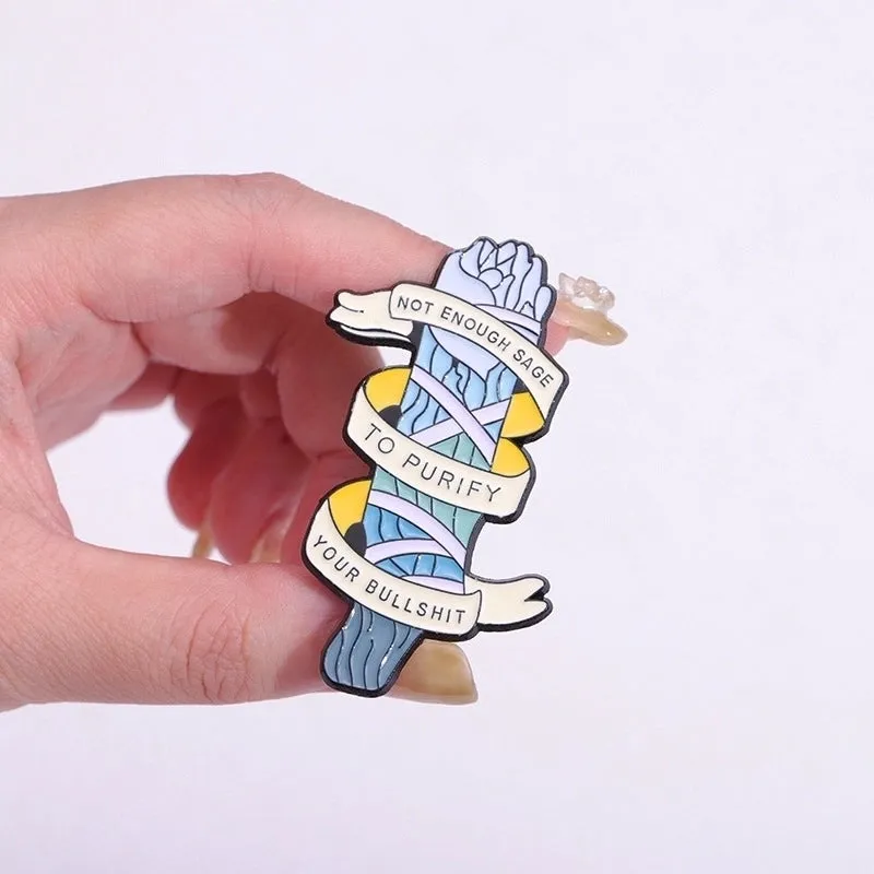 Cartoon Style Pin Geometric Letter Alloy Stoving Varnish Unisex Brooches