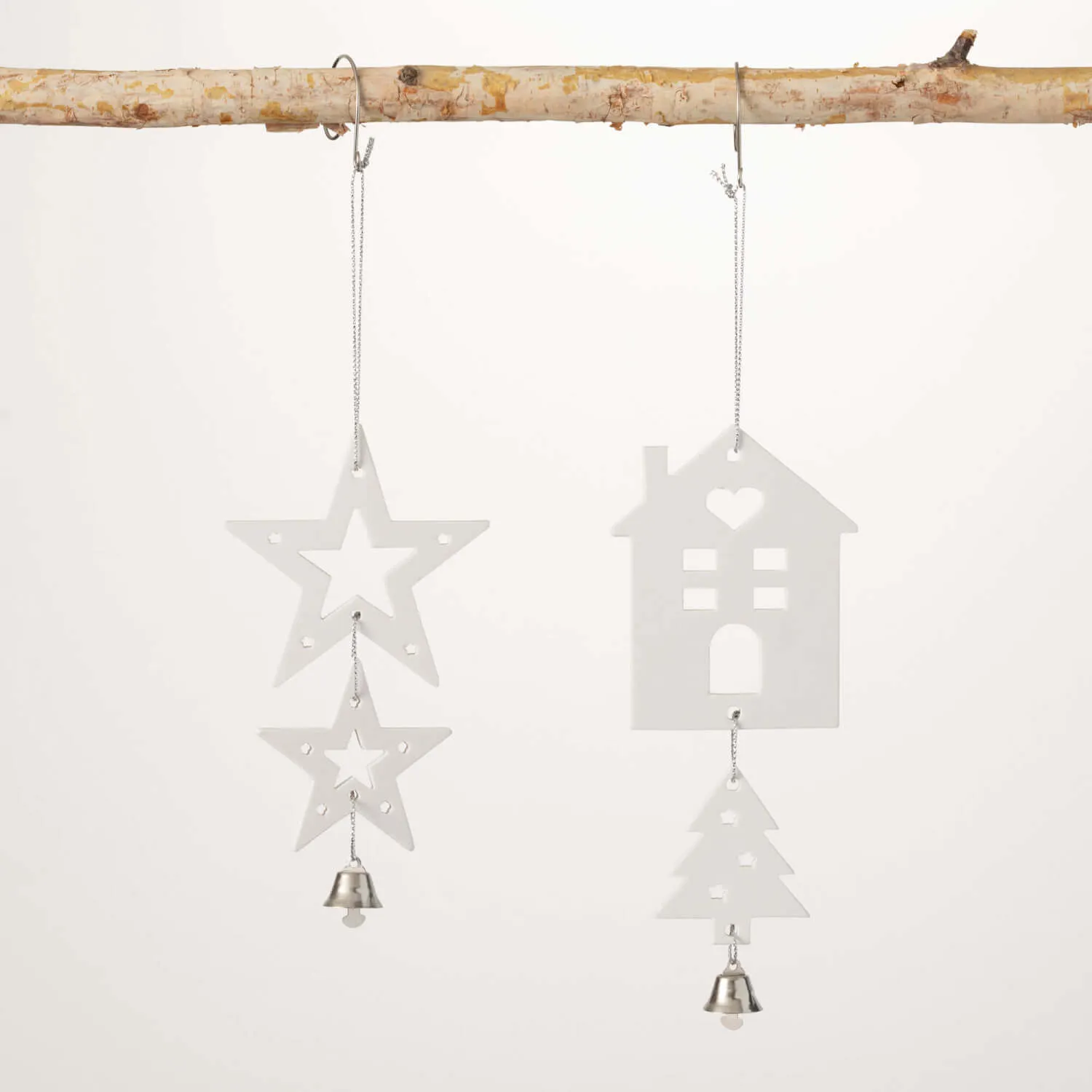 Ceramic Cut-Out Ornament Set 2