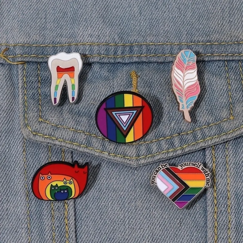 Cute Pin Geometric Alloy Plating Women'S Brooches