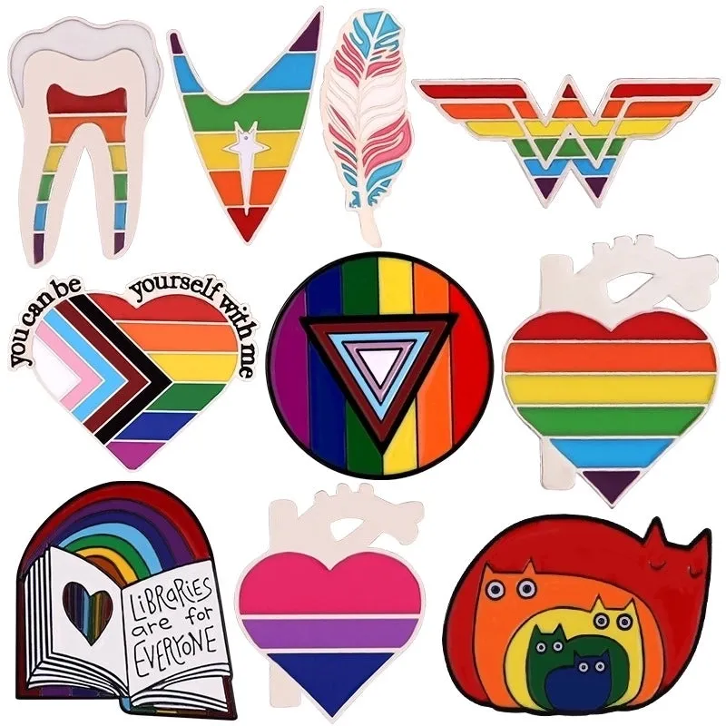 Cute Pin Geometric Alloy Plating Women'S Brooches