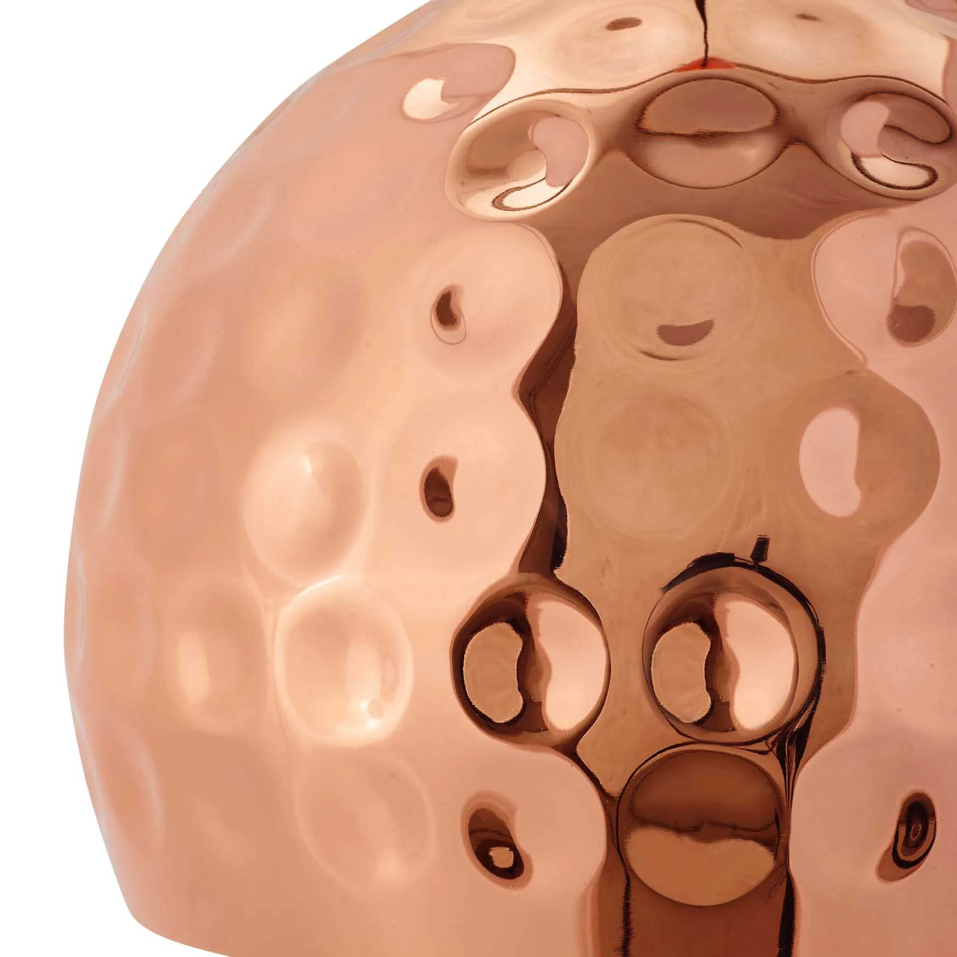Darwin Half-Sphere Pendant Light Rose Gold