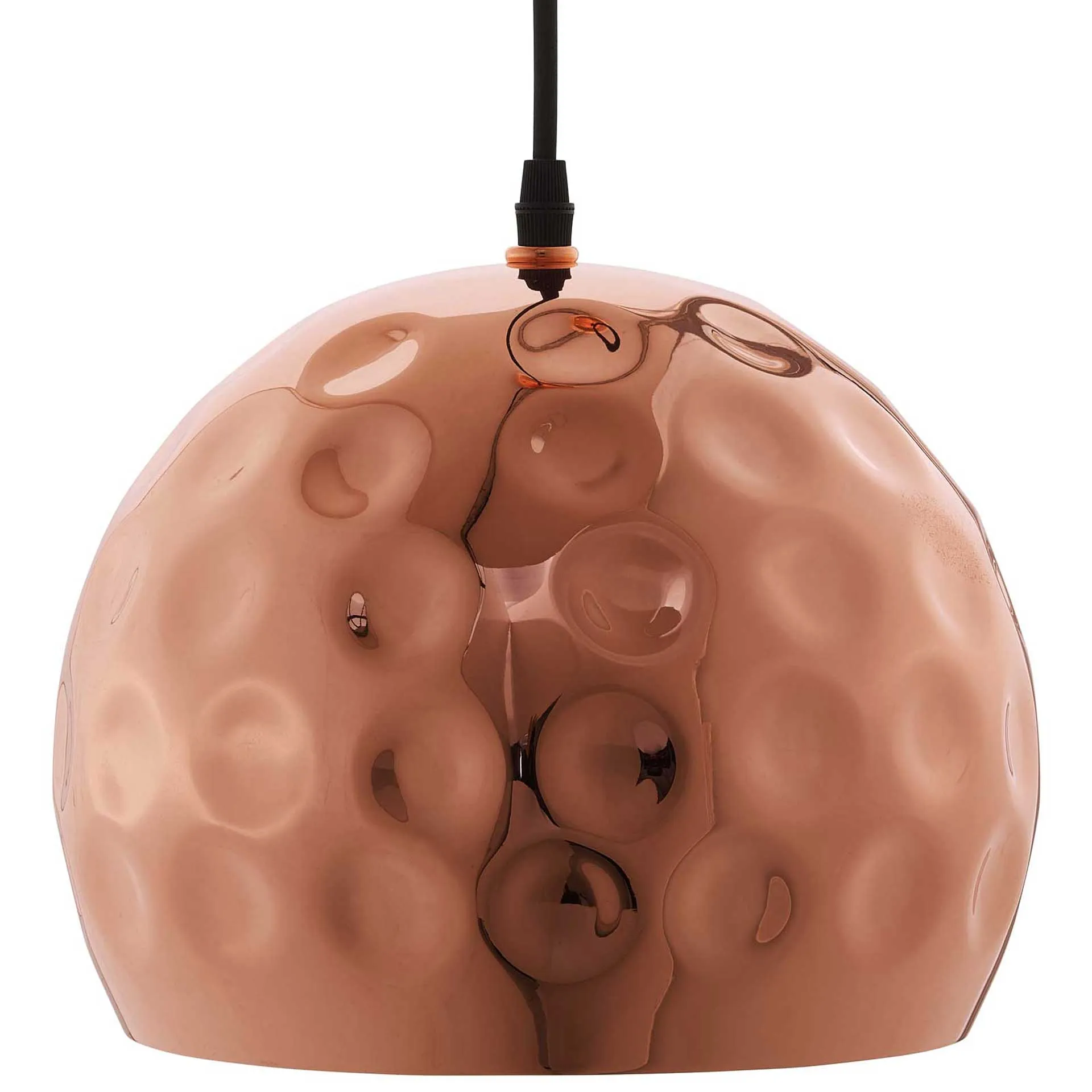 Darwin Half-Sphere Pendant Light Rose Gold