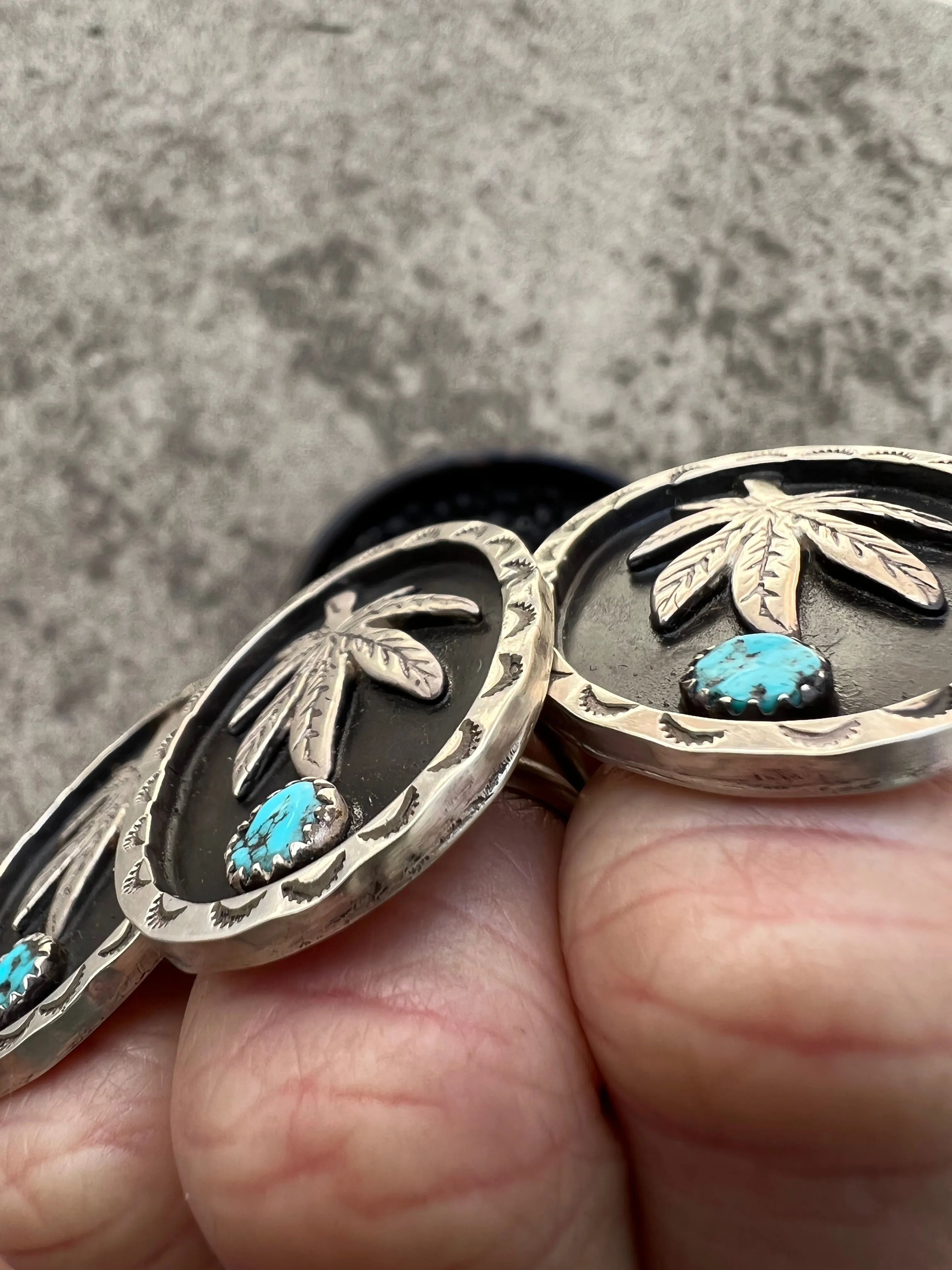 Dope Turquoise Rings