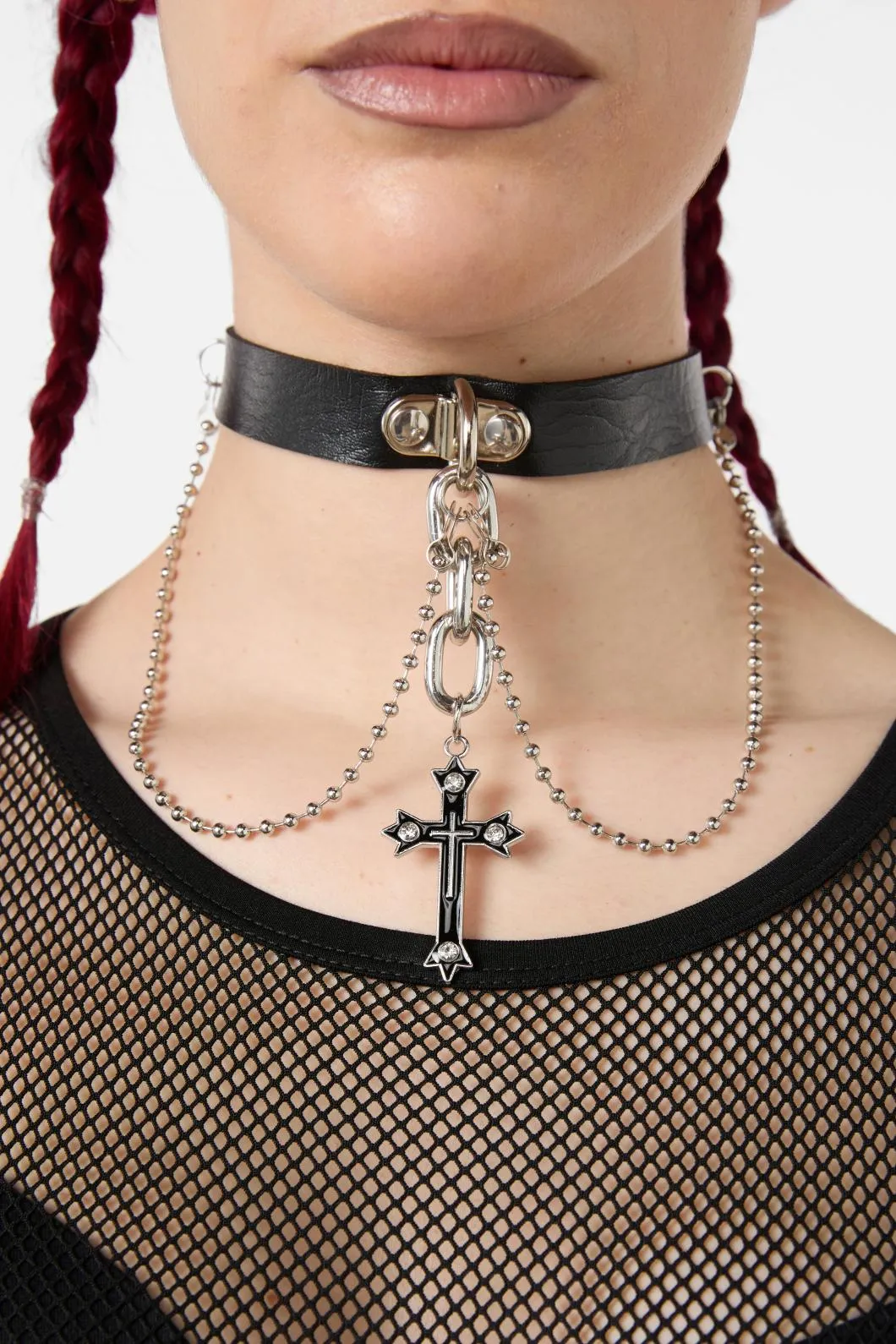 Drop Cross Choker