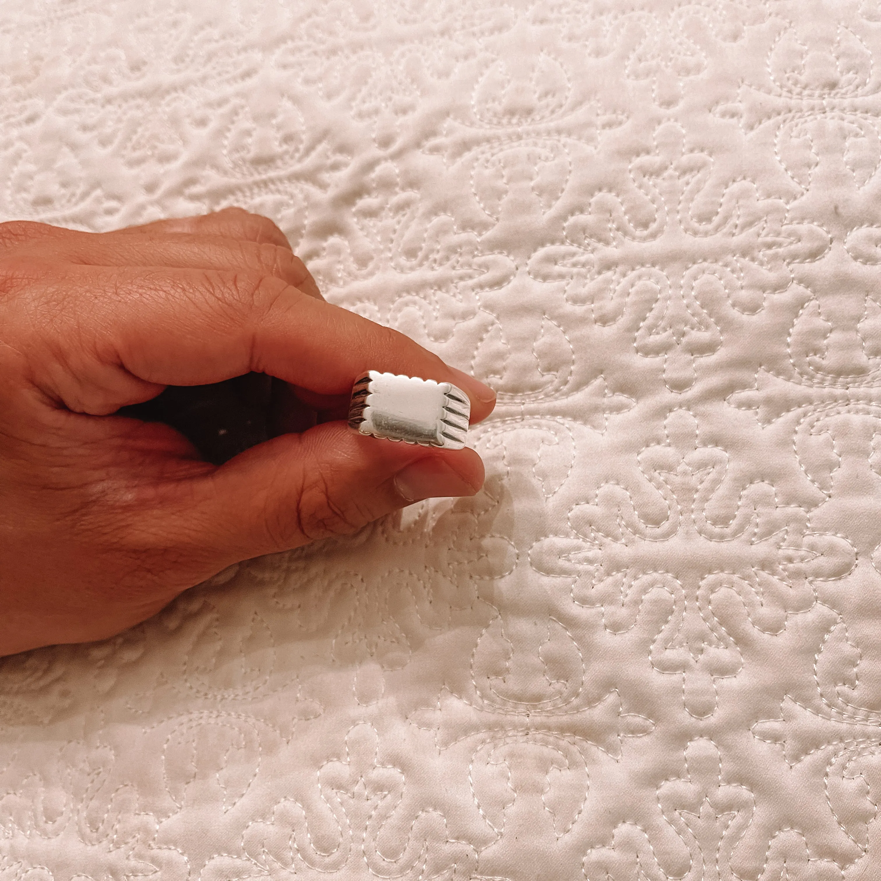 Elegant Signet men's ring