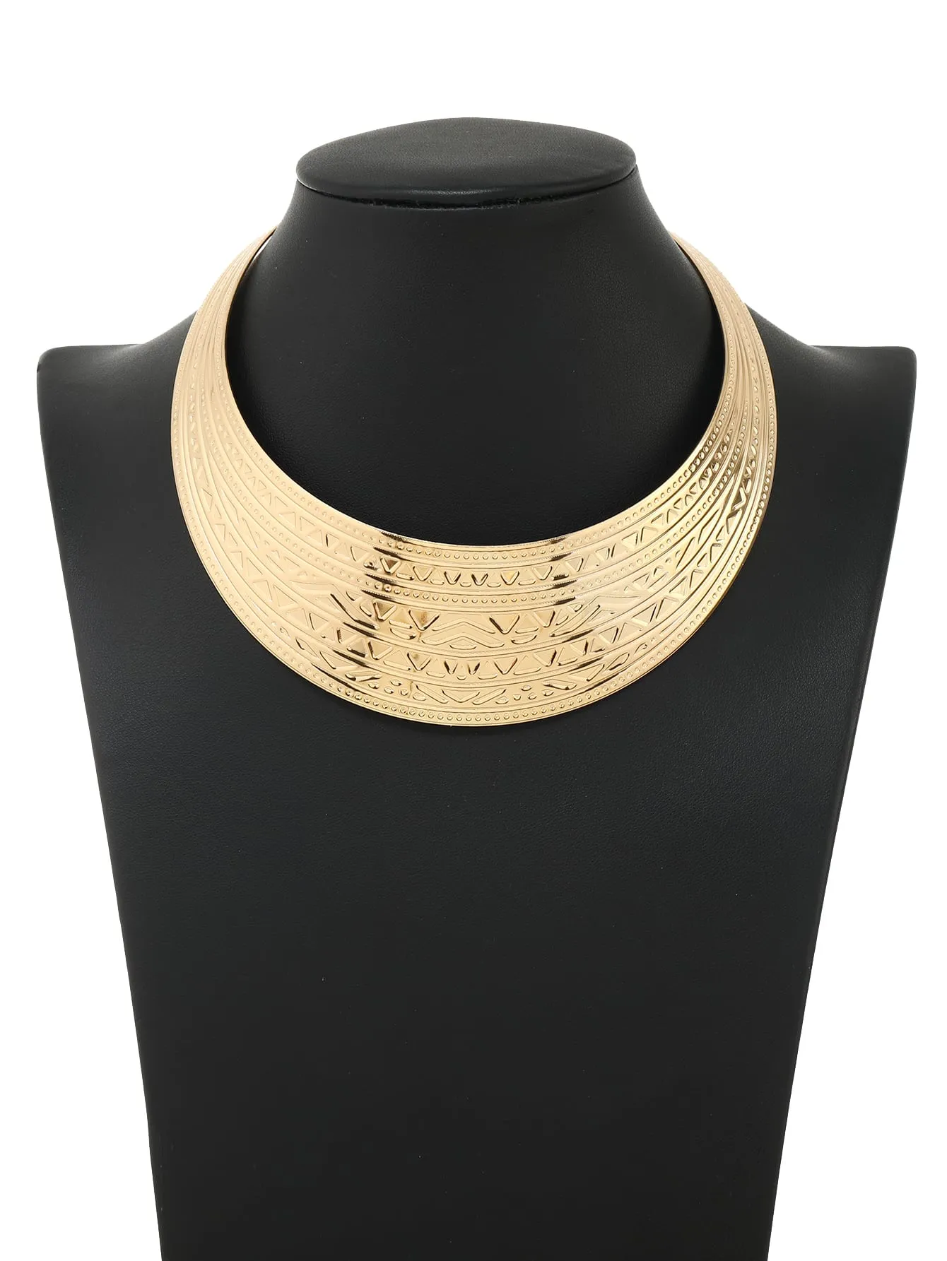 Geo Embossed Necklace for Women Jewelry for Women Gift for Her Necklace