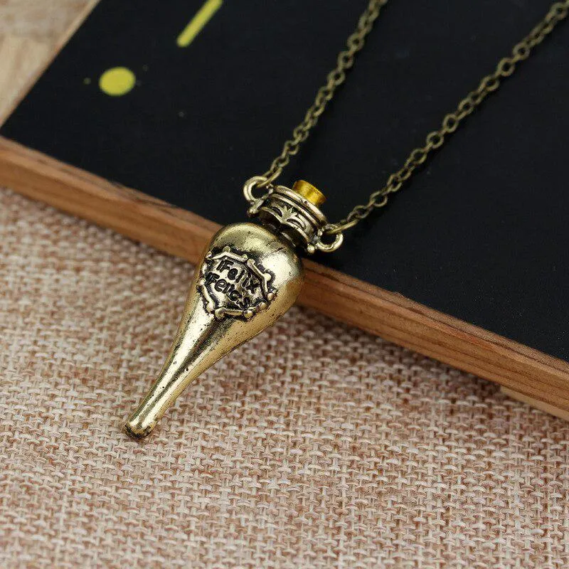 Harry Potter Felix Felicis Necklace Unisex pendant