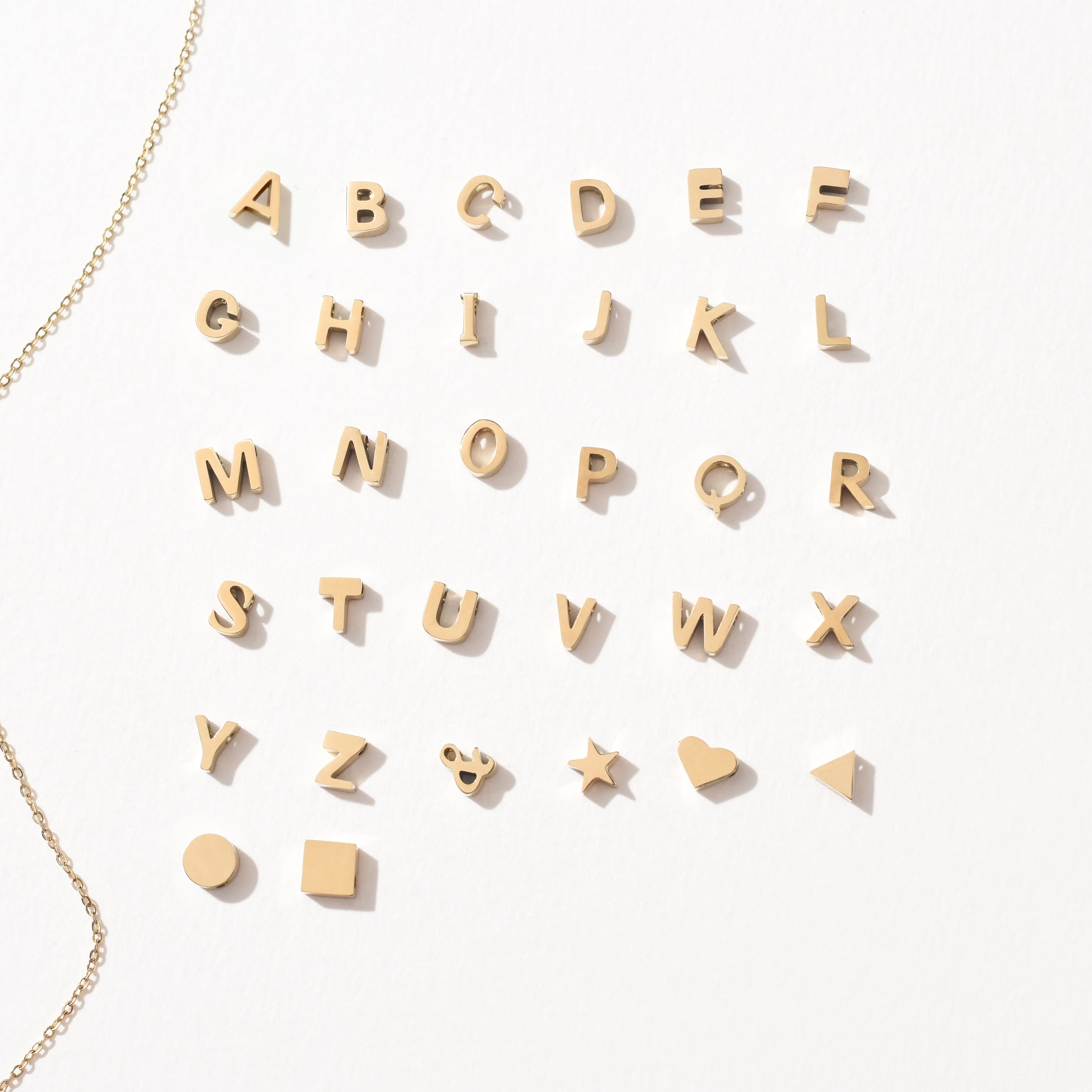 Love Letter Necklace | Gold
