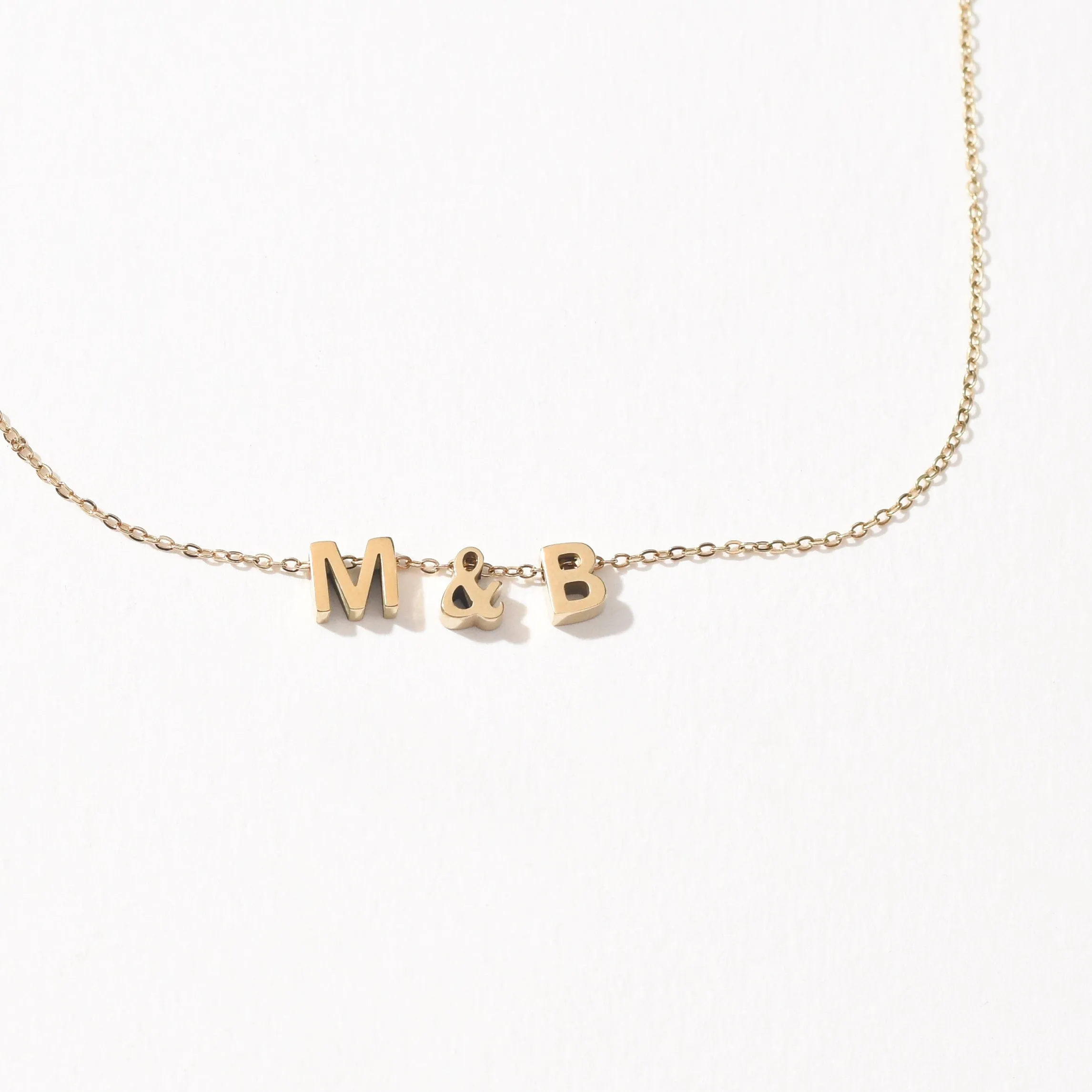 Love Letter Necklace | Gold