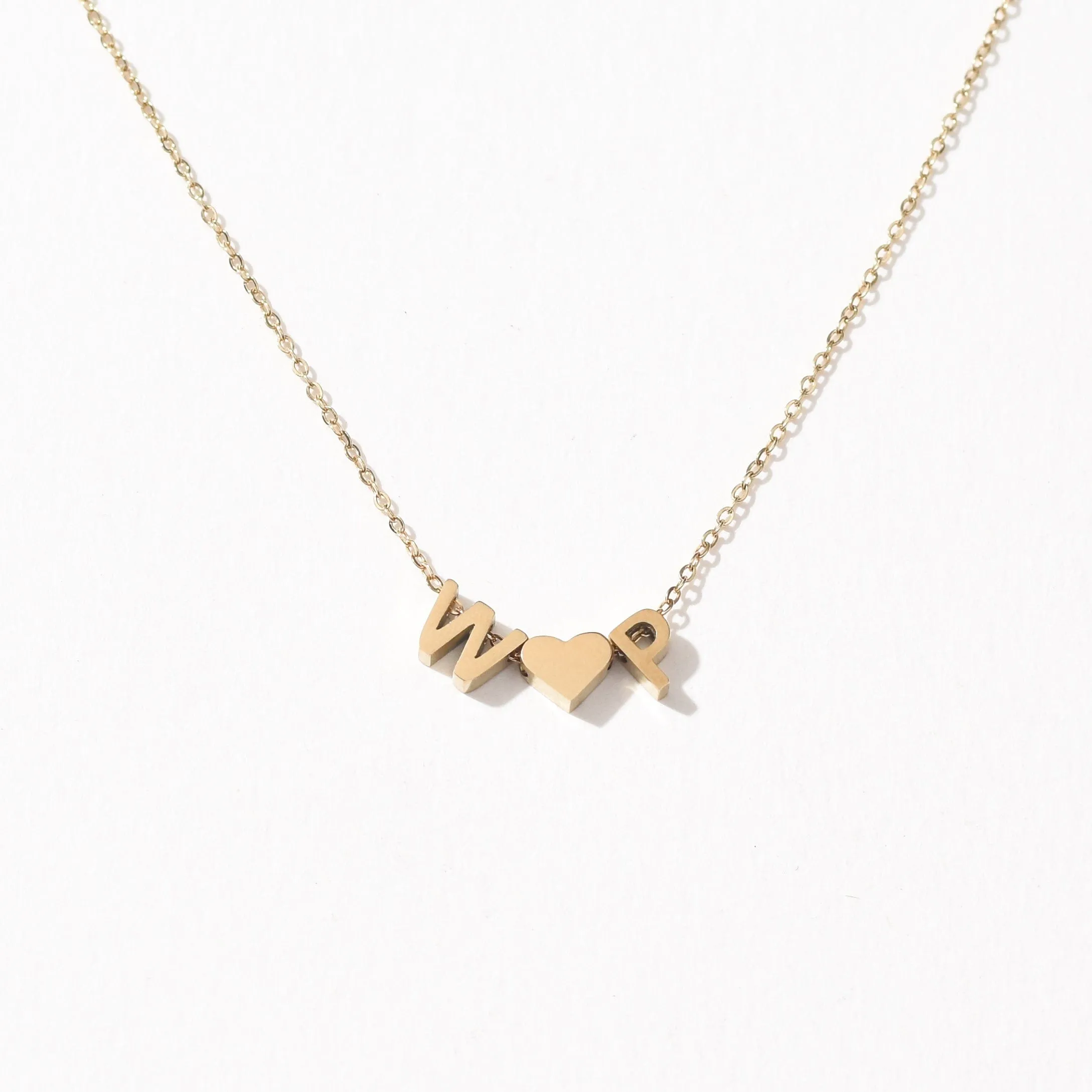 Love Letter Necklace | Gold