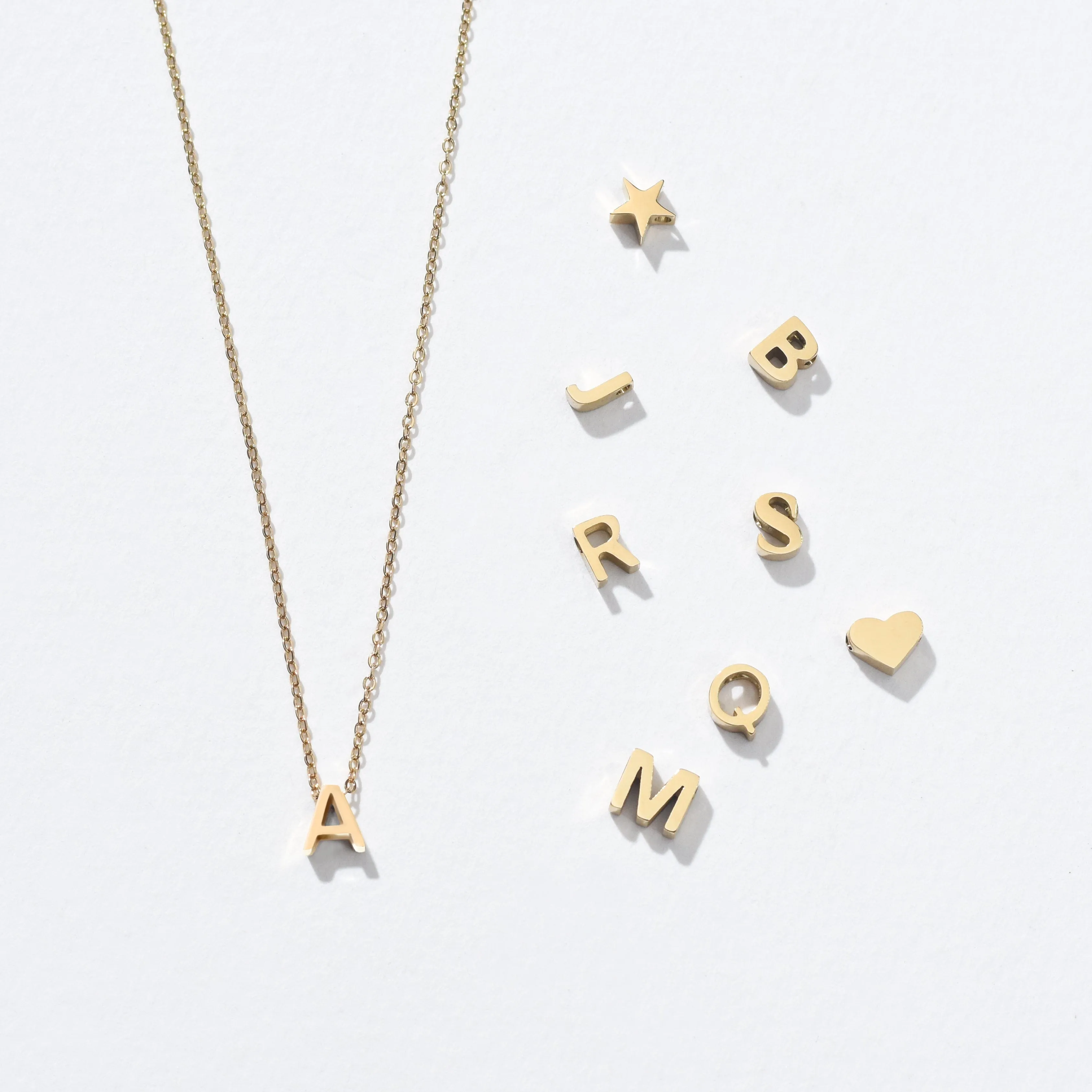 Love Letter Necklace | Gold