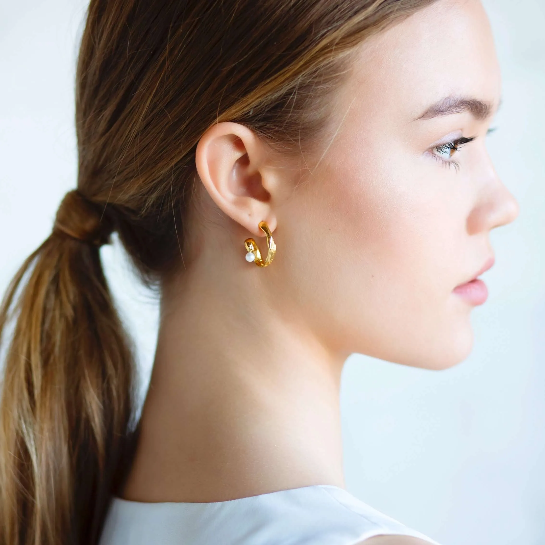 Lydia Earrings - Solid Gold