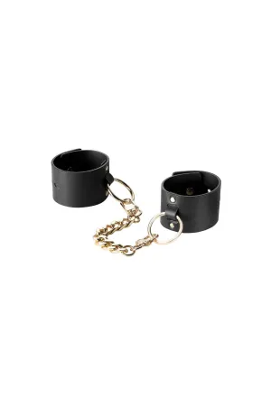Maze Vegan Leather Wide Handcuffs