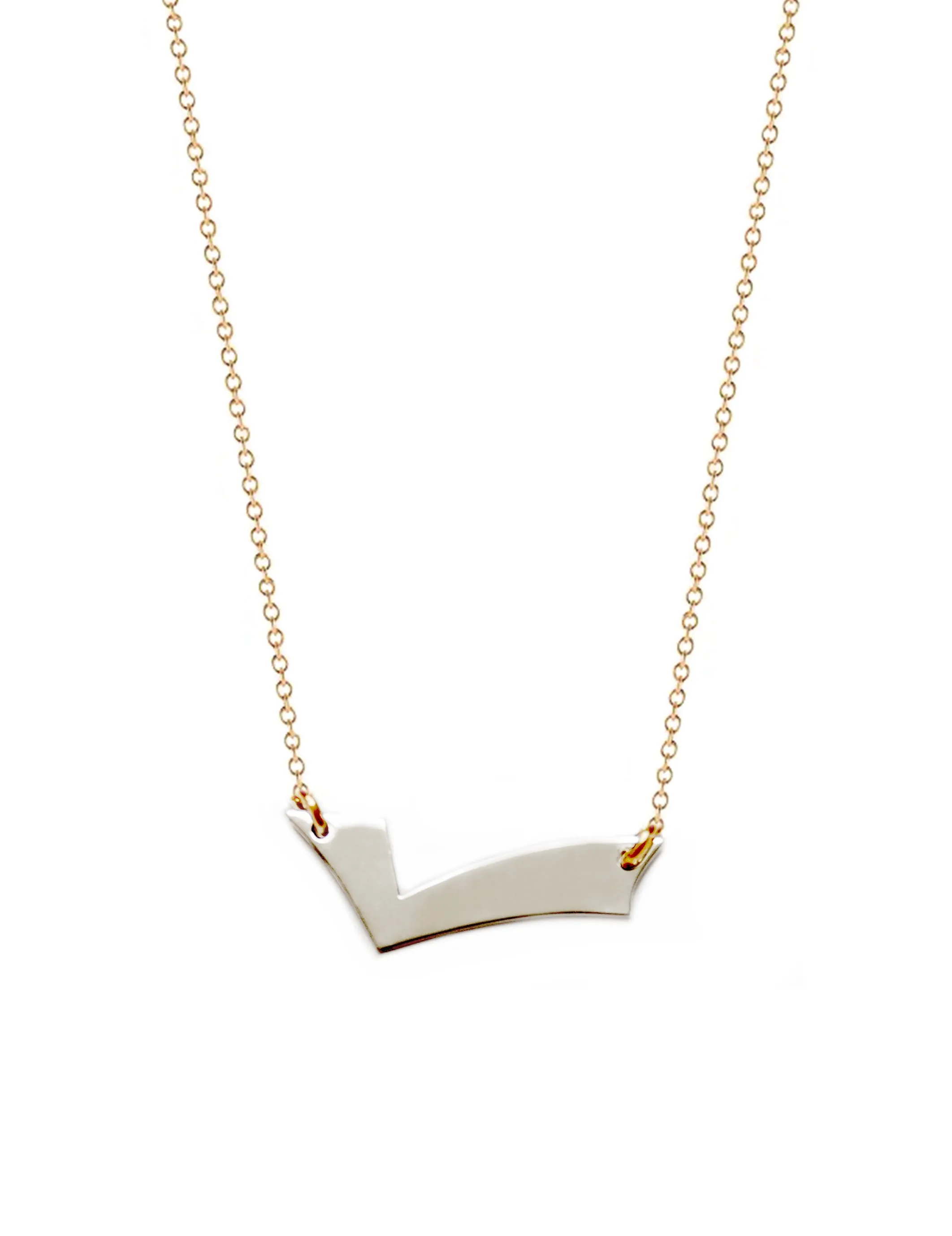 Mini Check Necklace