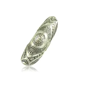 New Unique Design Punk Rings Antique Gold and Silver Color Vintage Rings
