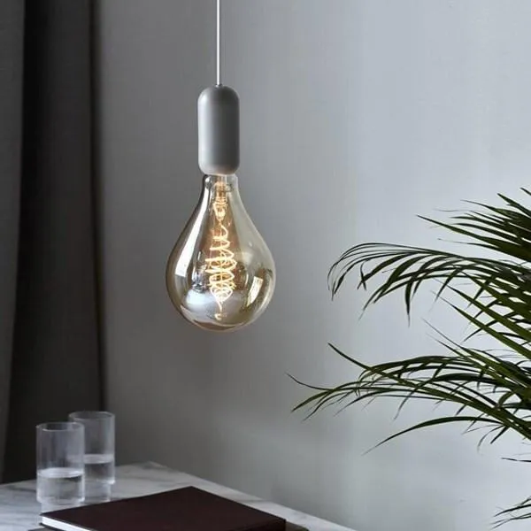 Notti Pendant Light in Mocha or Grey