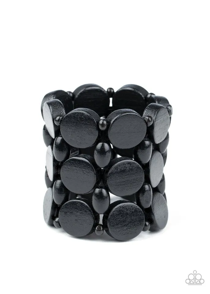 Paparazzi Bracelet ~ Cruising Coronado - Black