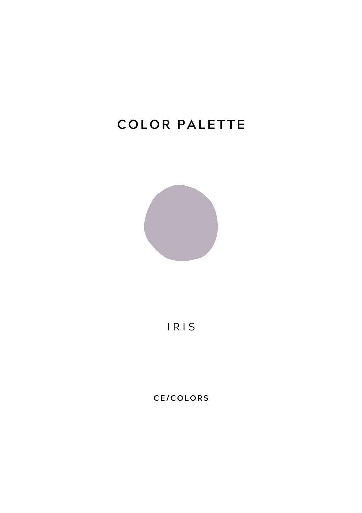 Purple Gray - Teardrop Mini Solid