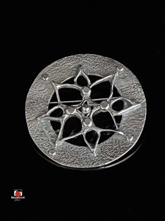 Silver Art Deco Brooch