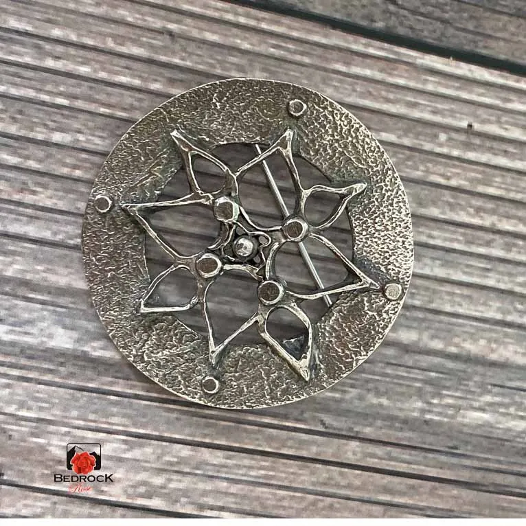 Silver Art Deco Brooch