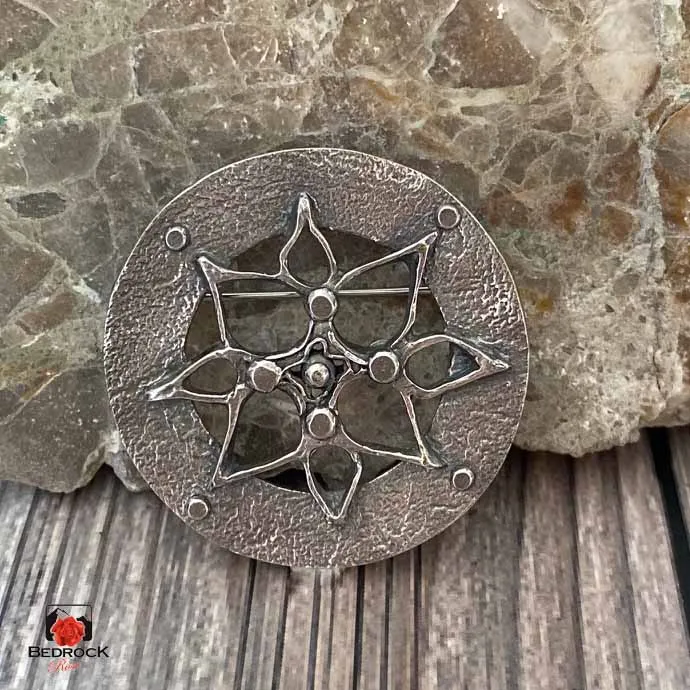 Silver Art Deco Brooch