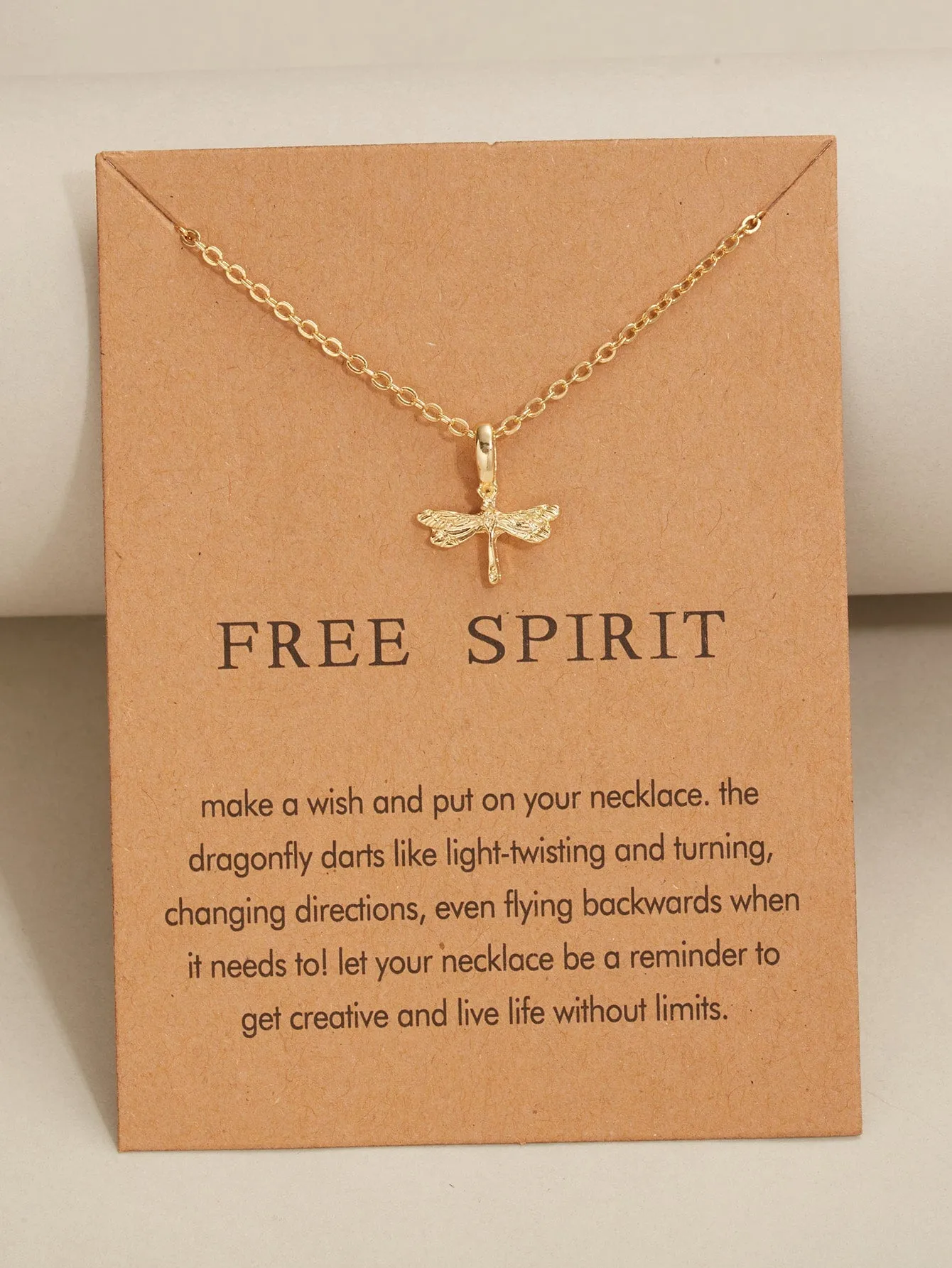 Small Dragonfly Pendant Necklace Jewelry for Women Gift for Her Necklace