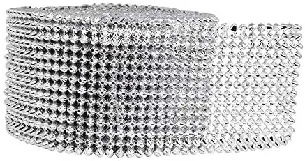 Spikes for Clothing, Crafting, and Punk Rock Jewelry Designs; 5 Yards Flatback Cone Stud Wrap; by Mandala Crafts