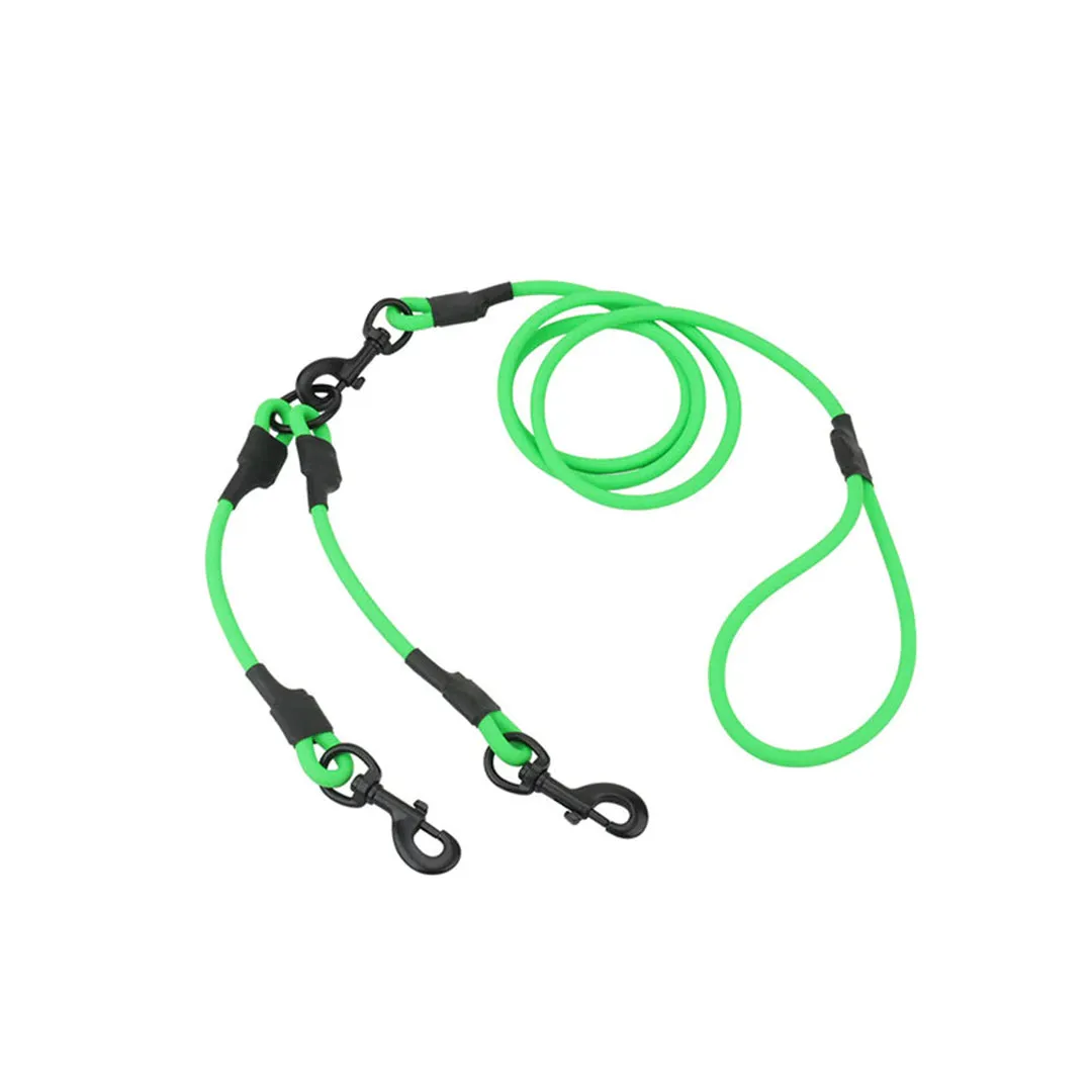 Taglory Reflective Double Dog Leash Bundle