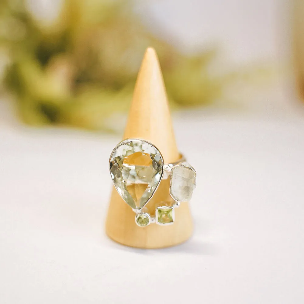 The Three Elements Sterling Silver Ring