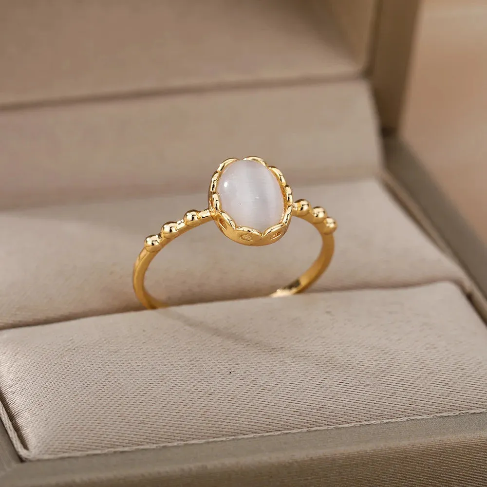 Vintage Red Opal