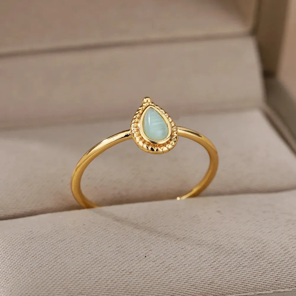 Vintage Red Opal