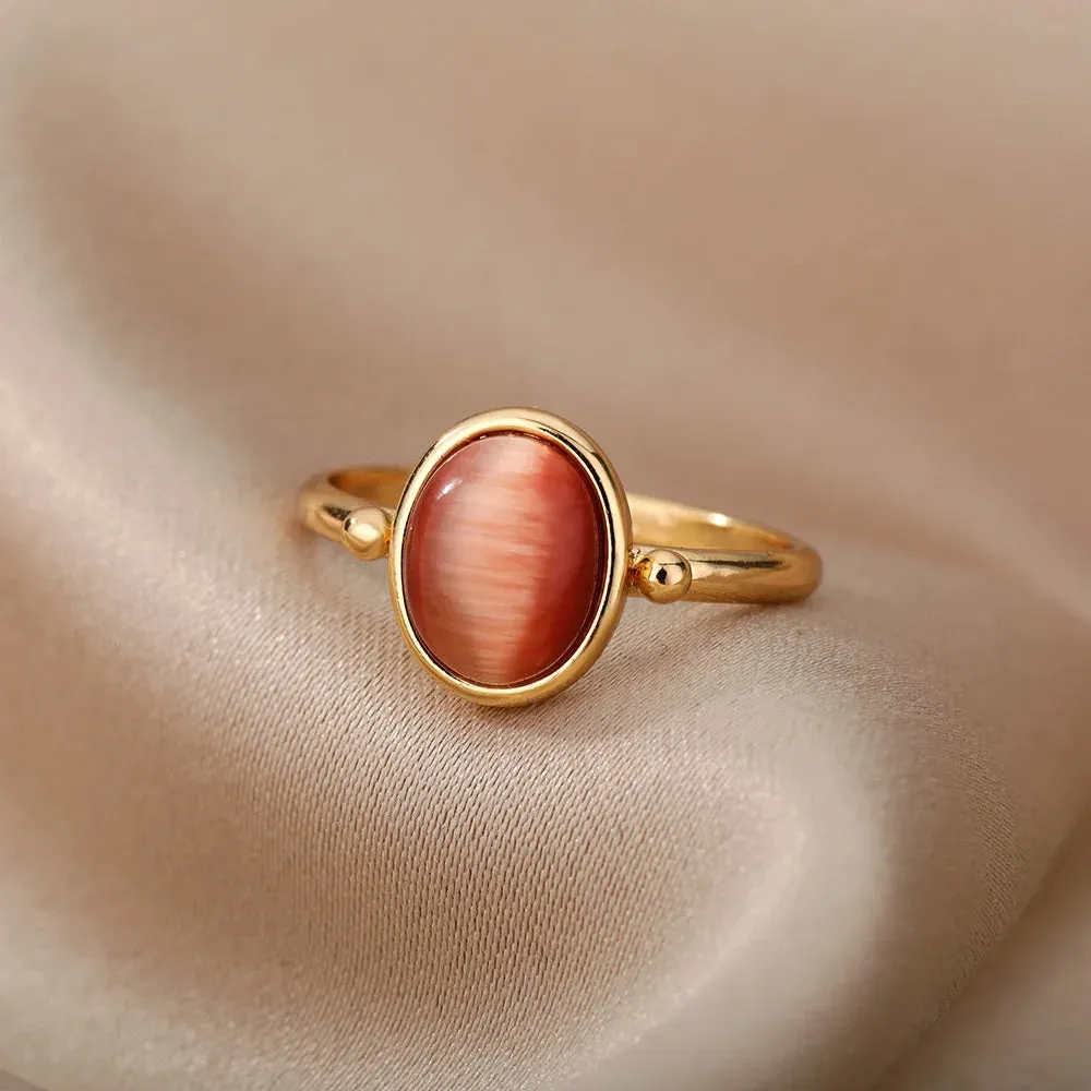 Vintage Red Opal