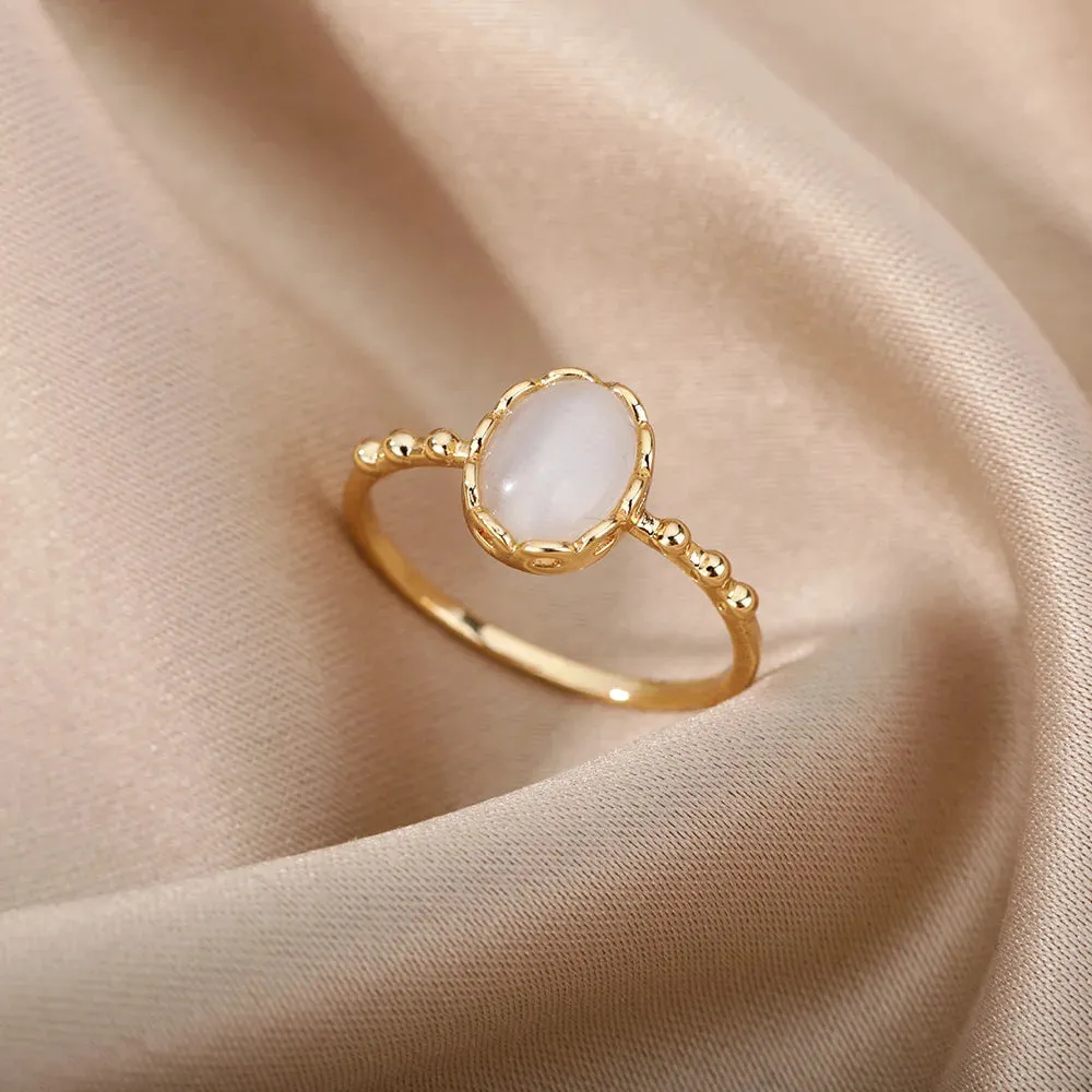 Vintage Red Opal