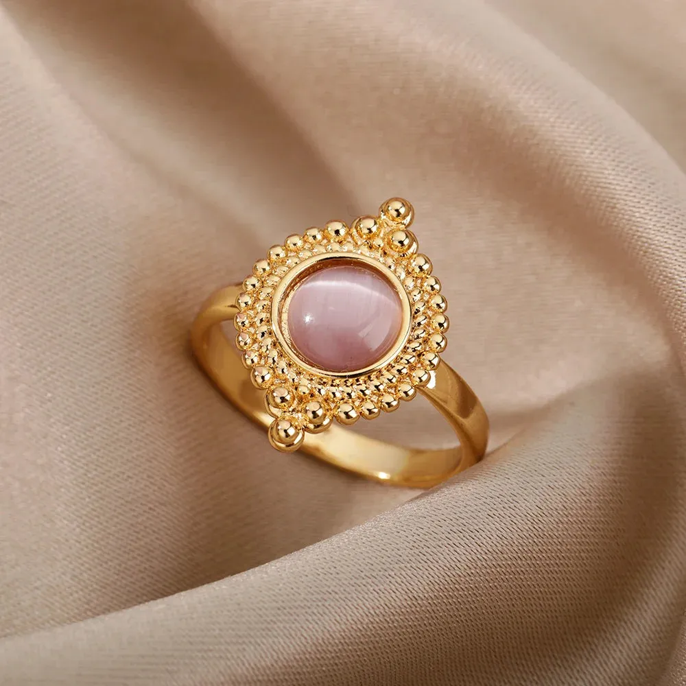 Vintage Red Opal